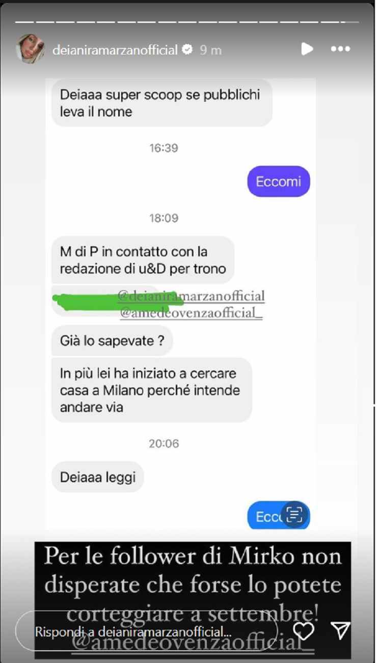 Mirko Brunetti tronista indiscrezione