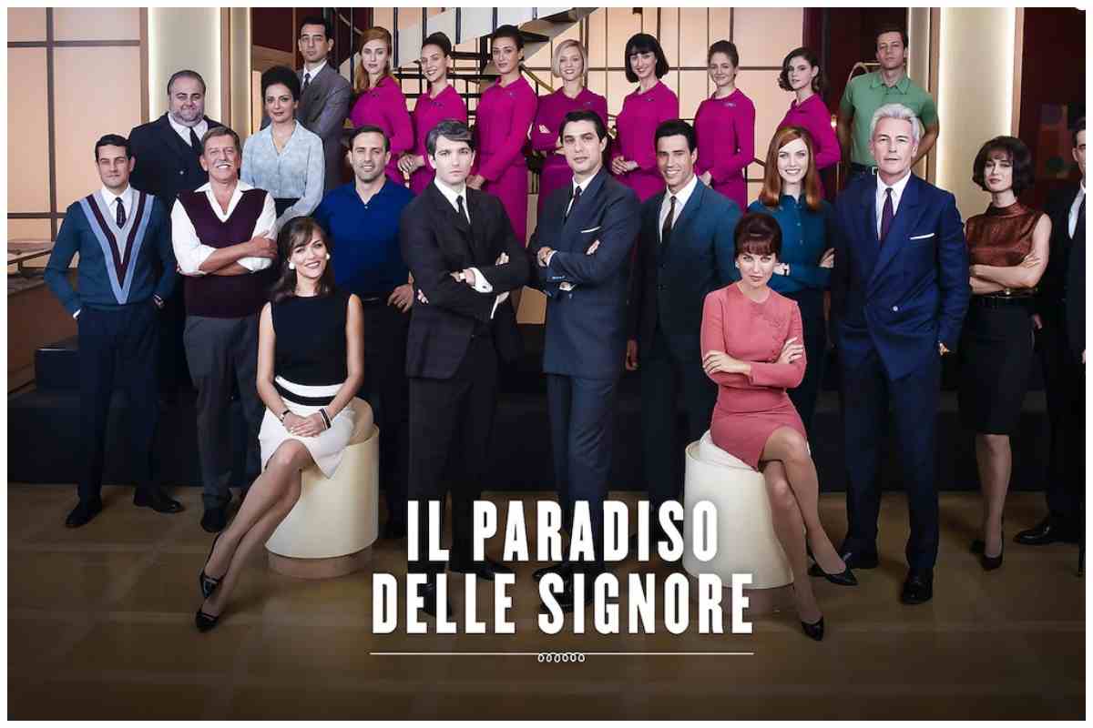 Il paradiso delle signore attore lascia il set