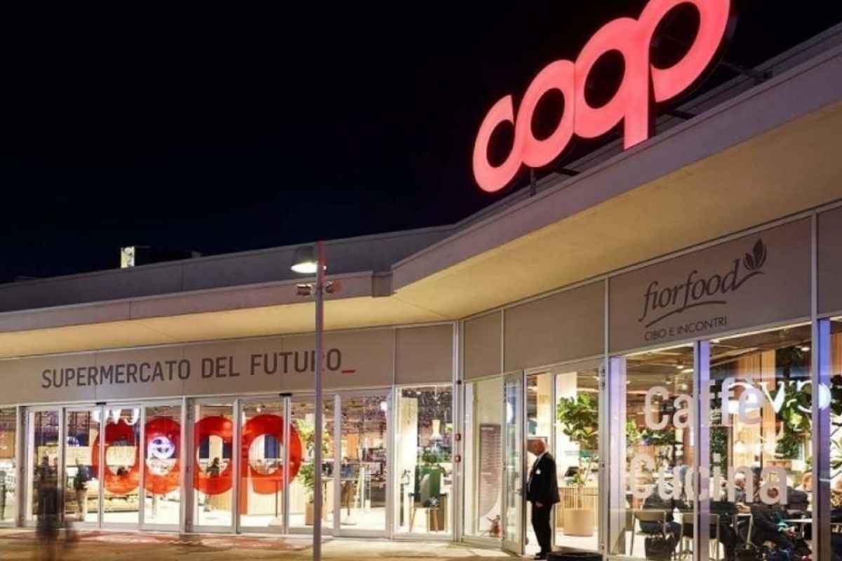 Un supermercato Coop