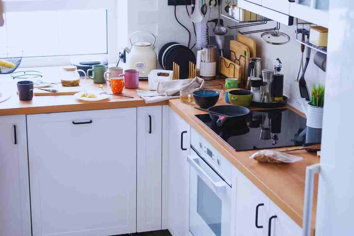 cosa buttare per ampliare lo spazio in cucina