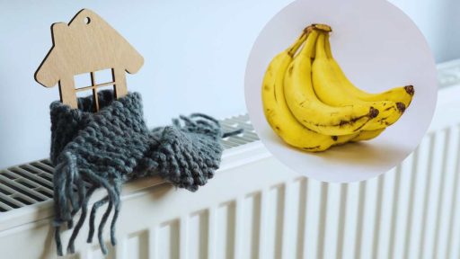 il trucco della banana per riscaldare casa