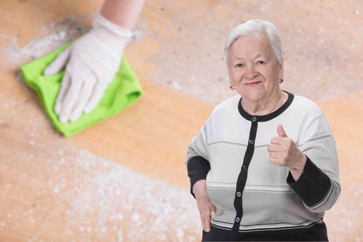 Trucco della nonna per eliminare la polvere